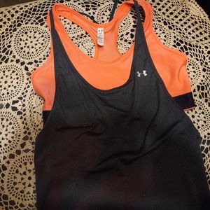 Underarmor built in bra tanktop